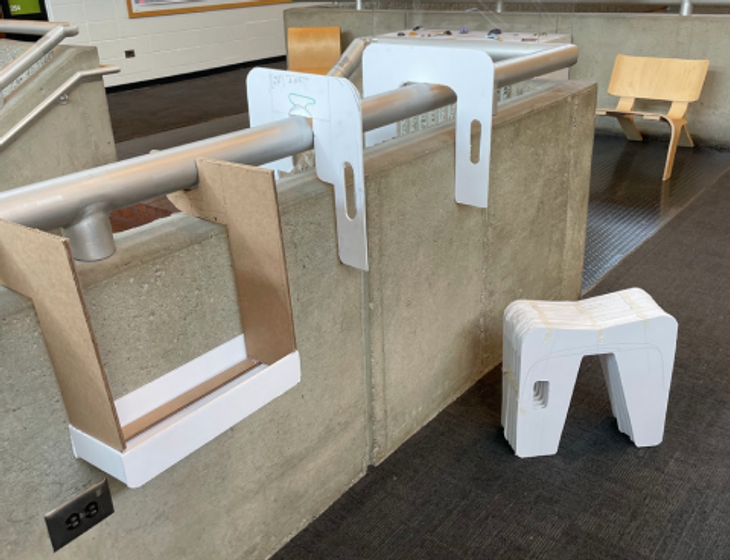 Several prototypes side by side