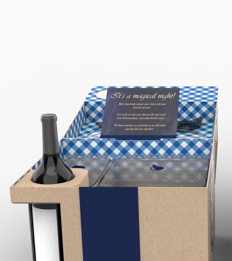 Date Night Set box by Gio’s Chicken Amalfitano