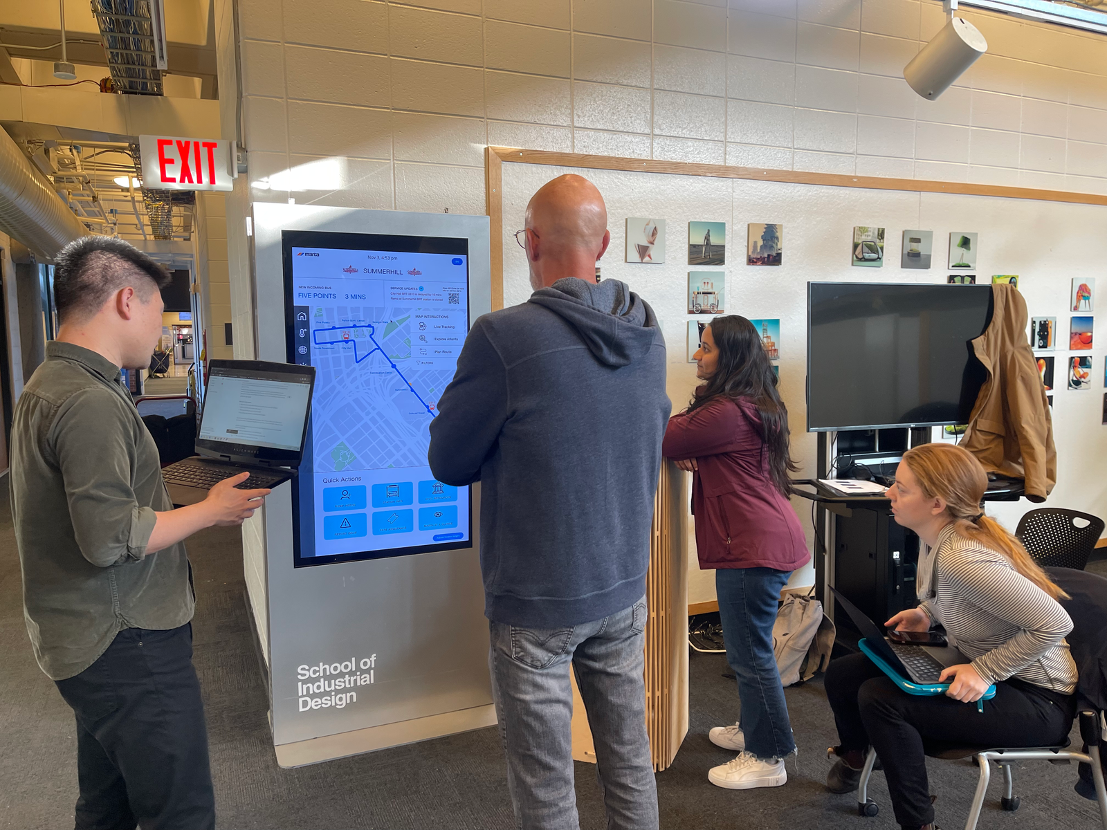 Cognitive walkthrough session