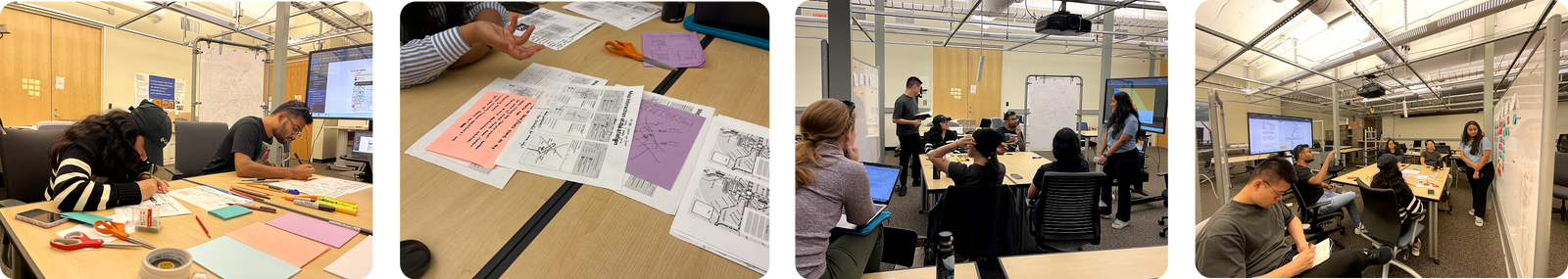 Participatory design concept sketches