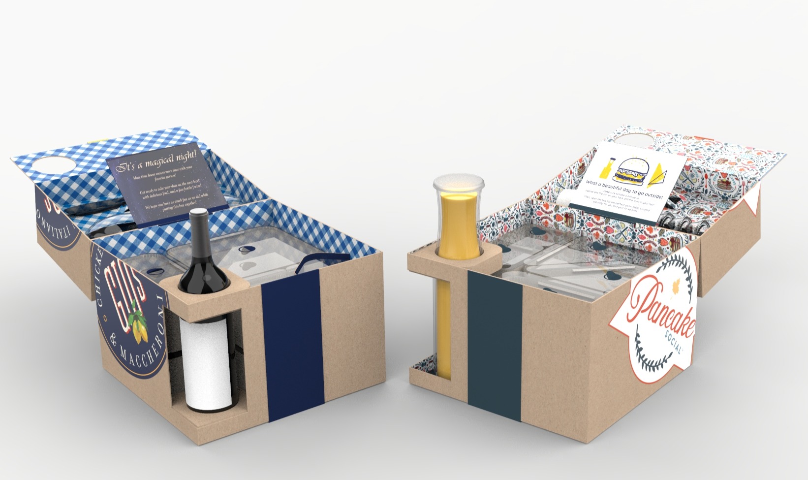 Maestro takeout packaging boxes